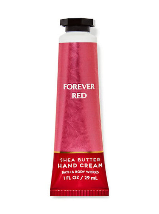 Bath & Body Works Forever Red Shea Butter Travel Size Hand Cream 1oz (Forever Red), Pack of 1