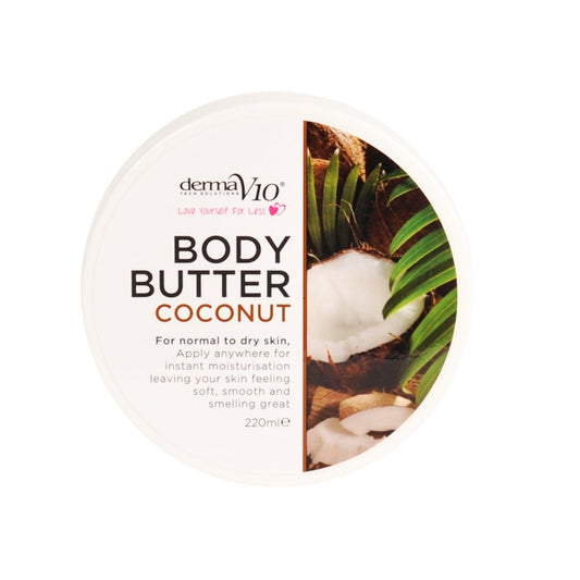 Derma V10 COCONUT Body Butter 220ml