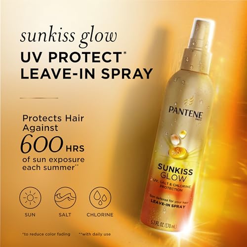 Pantene Sunkiss Glow UV Protection Spray, 5.7 oz