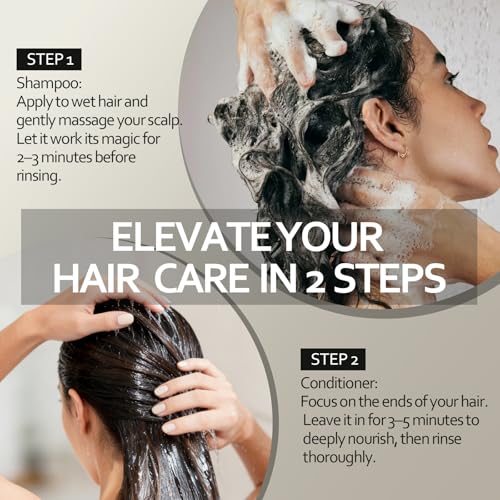Hair Growth Shampoo & Conditioner Set for Thinning Hair