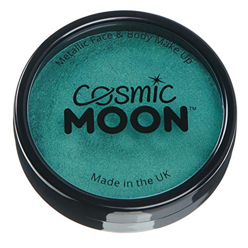 Cosmic Moon Metallic Green Face & Body Paint Cake 1.26oz