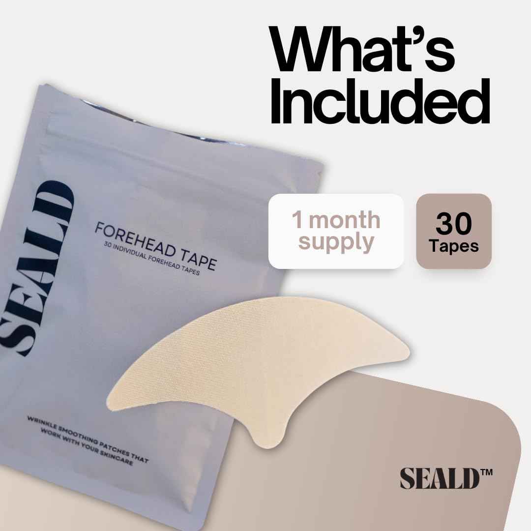 SEALD™ Forehead Tape – Wrinkle Smoothing Patches