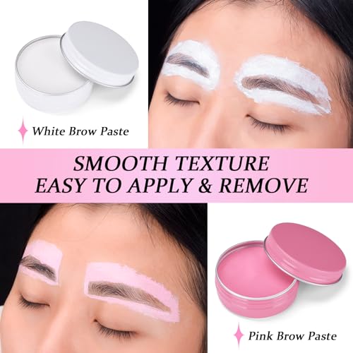 ATOMUS Eyebrow Mapping Kit with Brow Paste, Pencils & Brushes