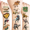 120 PCS Dinosaur Temporary Tattoos for Kids - 3D Party Favors
