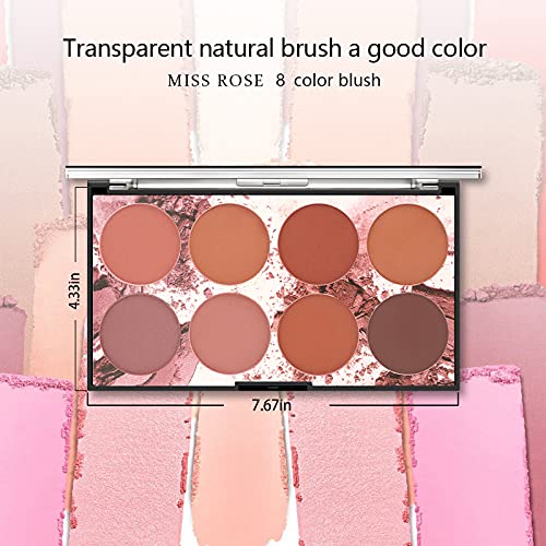 NewBang 8 Colors Blush Palette – Matte & Shimmer
