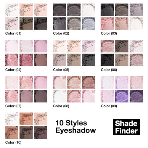HHLTOH Neutral Nude Eyeshadow Palette - 6 Colors, Matte & Shimmer, Travel Size, Waterproof & Vegan