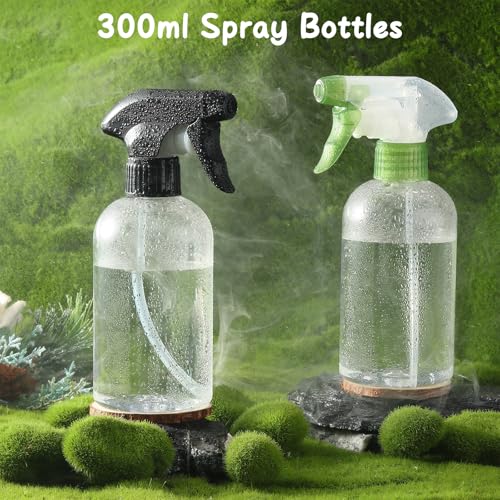 Bynccea 300ml Empty Spray Bottle - Adjustable Mist Nozzle