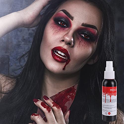 MEICOLY 6 Color Bruise Wheel & Fake Blood Spray Kit