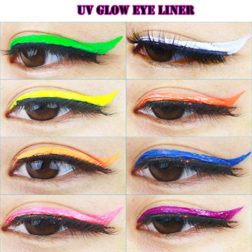 Bowitzki UV Glow Water Activated Eyeliner - 8 Colors