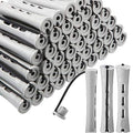 WILLBOND 60pc Hair Perm Rods Set with Elastic Bands