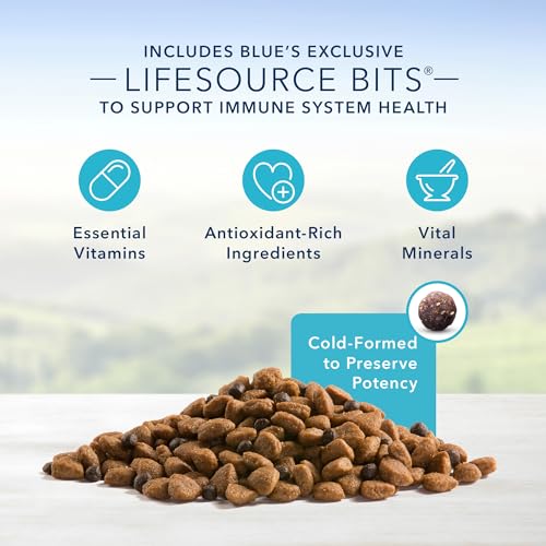 Blue Buffalo Life Protection Formula Adult Dry Dog Food, Helps Build and Maintain Strong Muscles, Made with Natural Ingredients, Chicken & Brown Rice Recipe, 5-lb. Bag