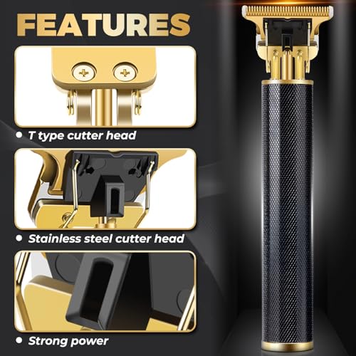 Candyfouse Premium Cordless Beard & Hair Trimmer for Men
