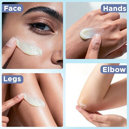 Veakoo Beef Tallow for Skin, Whipped Beef Tallow Cream, Unscented Face Moisturizer in Tube, Organic Grass Fed Tallow and Honey Balm for Nourishing Dry, Oily, Combination, and Normal Skin