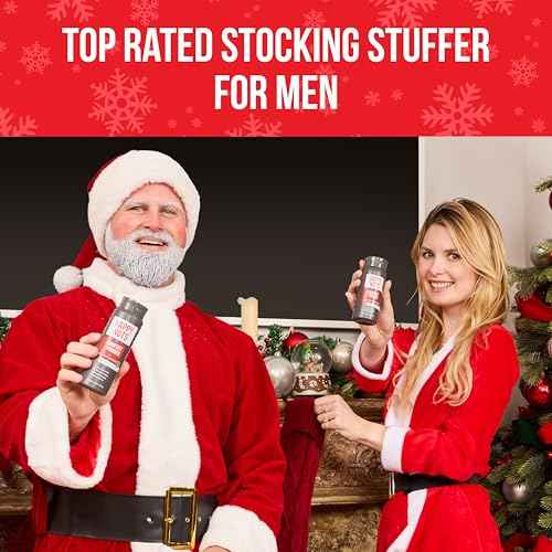 HAPPY NUTS Comfort Powder Deodorant For Men: Anti-Chafing Sweat Defense, Odor Control, Aluminum-Free, Perfect Stocking Stuffer Gift for Men's Private Parts 4 oz (1 Pack), Original Scent