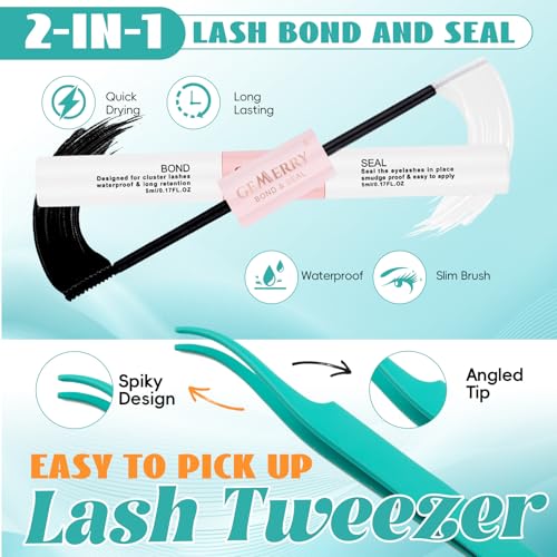 GEMERRY Cluster Lashes Kit - Wispy 8-16MM DIY Extensions