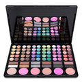 FantasyDay Pro 78 Colors Makeup Palette Kit with Eyeshadow, Blush & Brushes