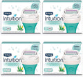 Intuition Sensitive Care Razor Refills with Aloe - 12 Count