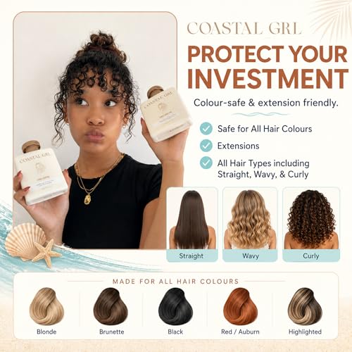 Coastal Grl Pre-Swim Leave-In Conditioner - Hair Protection from Saltwater & Chlorine - 6.8 fl oz