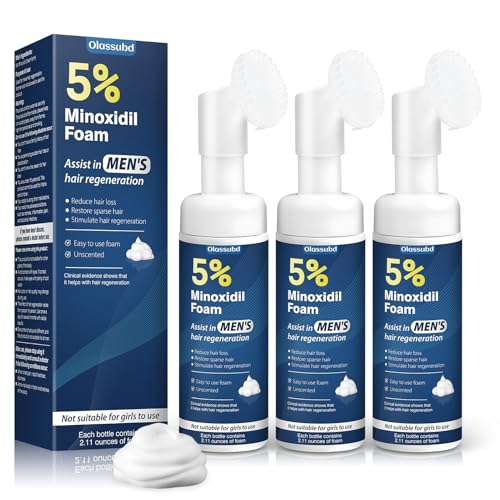 Minoxidil 5% Foam for Men Hair Growth & Regrowth