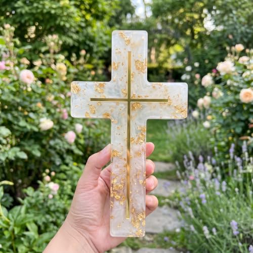 9in Halloween Resin Cross Mold - Deep Cross Silicone for Epoxy Resin