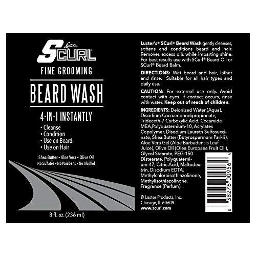 Luster's SCurl Beard Wash