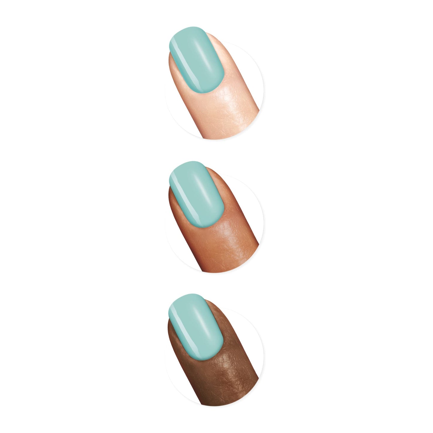 Sally Hansen Insta-Dri®, Gain Mo-Mint-Um, Quick Dry, Long Lasting, Streak-Free Shine, Blue Nail Polish