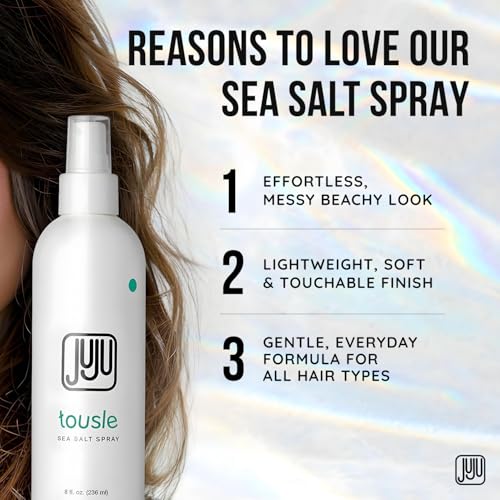 Sea Salt Spray for Hair - Fragrance-Free Texturizer, 8 fl oz