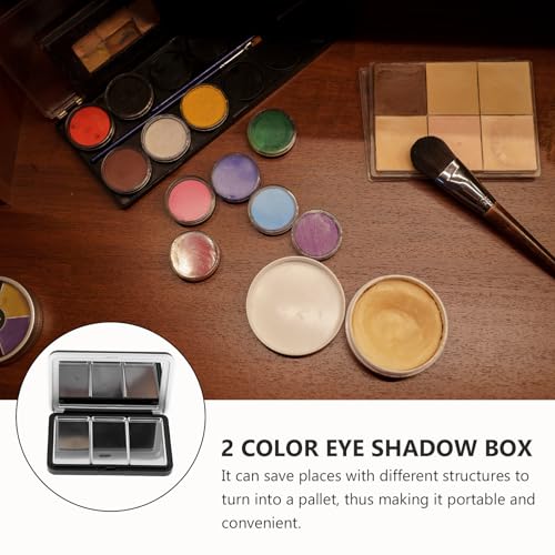 Magnetic Makeup Palette Empty Lipstick Container Black