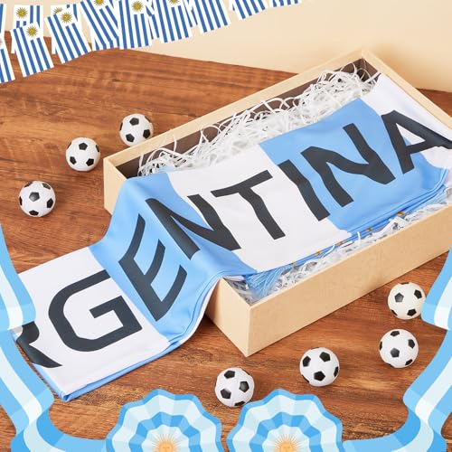 Eurzom Double-Sided Soccer Scarf for Spain Fans Polyester