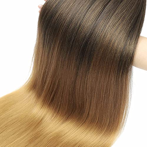 Pre Stretched Ombre Braiding Hair 26 Inch Synthetic Extensions for Women - Easy, Natural, Hot Water Set