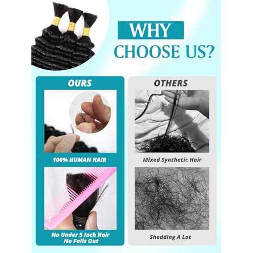 160g 5 Bundles/Pack Ombre Brown Human Braiding Hair for Boho Braids 14 Inch Curly Boho Hair for Braiding Knotless 12A Deep Wave Bulk Bohemian Color P1B/30