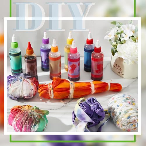 Sanwuta 20 Pcs Cotton Makeup Bags for Tie Dying Items Things to Tie Dye Blank Pure Cotton Pencil Case Cosmetic Bags for Large Groups Dye Party Project(12.5X 7'')