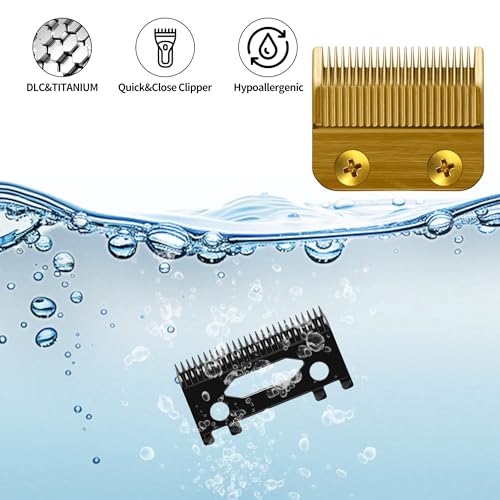 Lutinhus Replacement Blades for FX870 Clippers - Gold Taper Blade