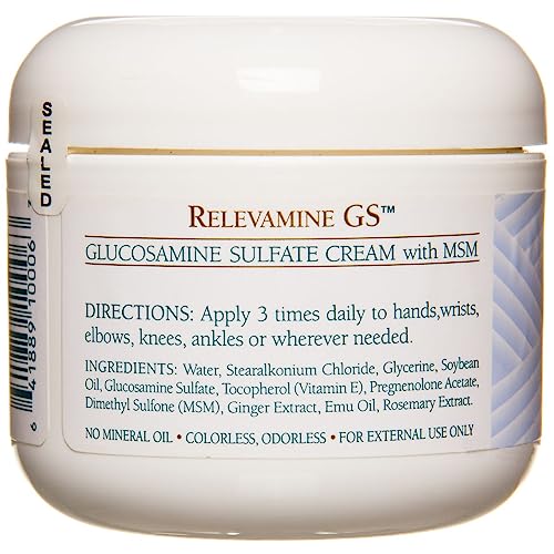 Relevamine GS Cream - 3.5 ozs.