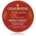 Creme Of Nature Argan Oil Perfect Edges Control 2.25 Ounce Jar (66ml) (2 Pack)
