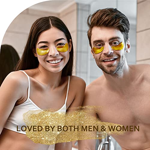 Taimand 24K Gold Under Eye Patches - 30 Pairs for Dark Circles