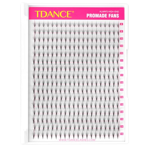 TDANCE 320 Premade Lash Fans 7D Wispy Volume Extensions