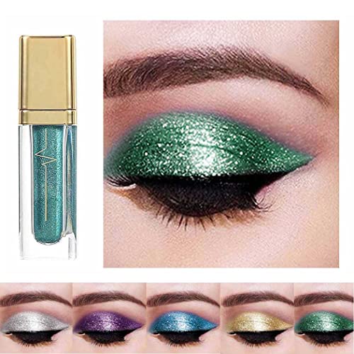 Kilshye Glitter Liquid Eyeshadow - Waterproof Metallic Green