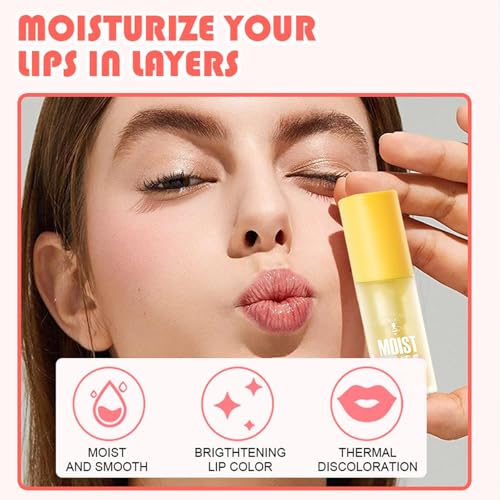 4-Piece Hydrating Lip Oil Set - Avocado, Grape, Peach, Honey