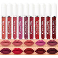 evpct 10-Piece Matte Liquid Lipstick Set, Waterproof Long-Lasting