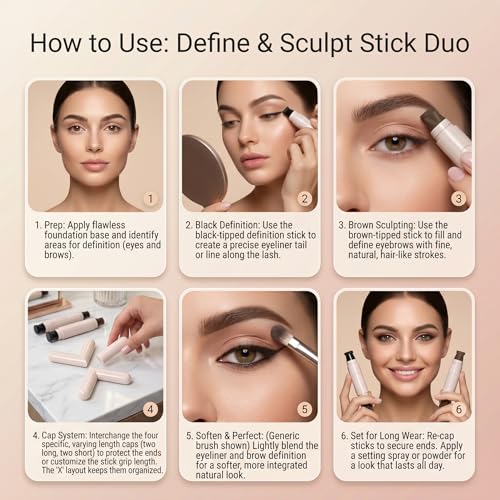 Wingliner Stamp Pen - Waterproof Cat Eye Eyeliner Tool
