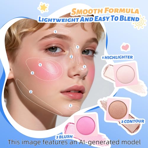 Color Nymph Makeup Kit for Teens & Girls with Storage Box