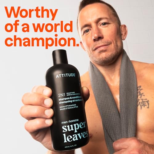 Men's 2-in-1 Shampoo & Conditioner - Scalp Care, 14 fl oz