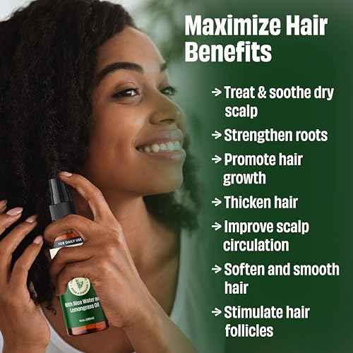 IQNATURAL Rosemary Water Spray for Hair Growth - Made in the USA - Rosemary Spray for Hair, Root Enhancer - Strengthen, Moisturize, Thicken, Repair - Rose Mary Water - 4oz