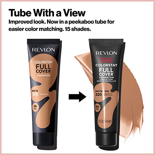 Revlon ColorStay Full Cover Matte Foundation - Almond (405) 1.0 oz
