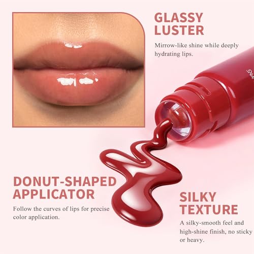 Tinted Lip Serum with Plumping Polypeptides - Hydrating Gloss