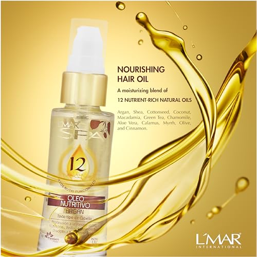 L'MAR Nutritive Argan Oil Hair Treatment - 12 Natural Oils