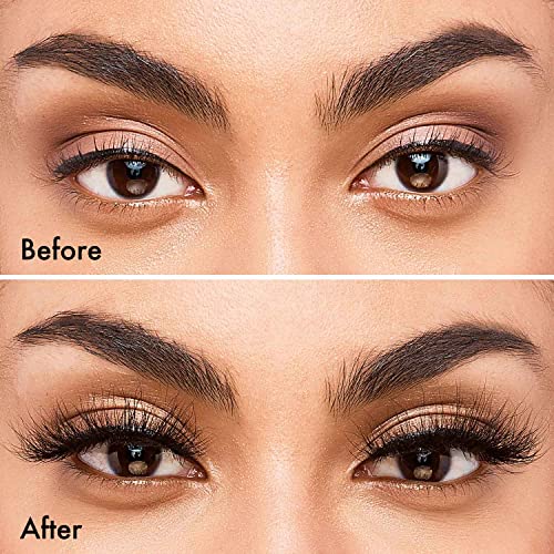 i?ENVY False Eyelashes Real Mink Lashes Dramatic Long Eyelashes (Misty Rose)