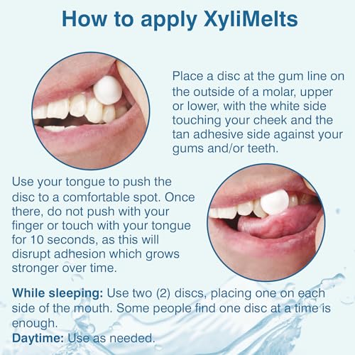 Oracoat XyliMelts Dry Mouth Relief Discs - 100 Count