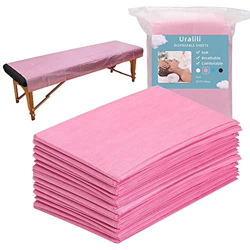 Disposable Massage Table Sheets | 20-Pack Non-Woven 31x70"